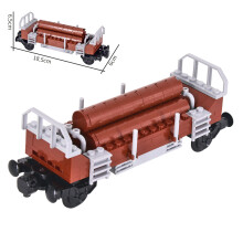 (With PDF Manual)MOC Creative Expert Ideas City Train Railing Crossing Railway Express Bricks Building
