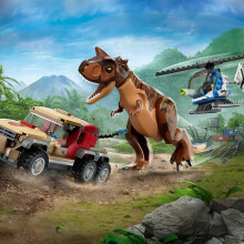 (246PCS 3 Minifigures,No Box)Compatible MOC Sets Dinosaur Series Building Blocks 76966 Dinosaur Missions: