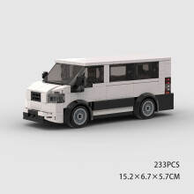 (M1122 no box)MOC Explorer Police Vehicle Racing Sports City Speed Car Racer SUV Building Blocks Brick