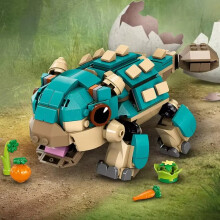 (358PCS,No Box)Compatible MOC Sets Dinosaur Series Building Blocks 76966 Dinosaur Missions: Allosaurus