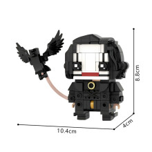 (A2548-246 Pcs)MOC Eric Draven - The Crow Building Blocks Model Movie The Crow Eric Draven Action Figures