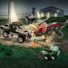 (210PCS 4 Minifigures,No Box)Compatible MOC Sets Dinosaur Series Building Blocks 76966 Dinosaur Missions: