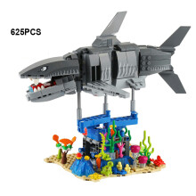 (625pcs No Box)Jurassic Dinosaurs World Animal Park Blocks Building Brick Dinosaur Figures City Dino