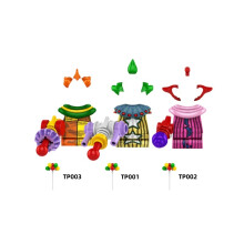 (3pcs A)Halloween Horror Movie Series Figure TP001 TP1029 Action Figures G0178 Building Blocks KillER