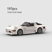 (M10127 no box)City Technical Speed World Famous Car Building Blocks Racing Fast And Furious Moc Brick