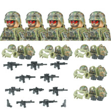 (N017)City Special Forces Figures Building Blocks British Special Air Service US Russia SWAT Army Soldiers