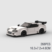 (M10225 no box)City Technical Speed World Famous Car Building Blocks Racing Fast And Furious Moc Brick
