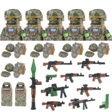 (N019)City Special Forces Figures Building Blocks British Special Air Service US Russia SWAT Army Soldiers