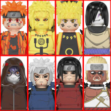 (wm6108)100 style NEW Naruto Annie Anime Bricks Mini Action Toy Figures Building Blocks Gifts