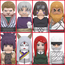 (wm6154)2026 NEW Naruto Annie Anime Bricks Mini Action Toy Figures Building Blocks Gifts