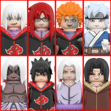 (wm6113)100 style NEW Naruto Annie Anime Bricks Mini Action Toy Figures Building Blocks Gifts