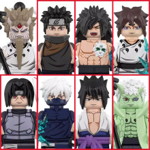 (wm6155)40pcs NEW Naruto Annie Anime Bricks Mini Action Toy Figures Building Blocks Gifts