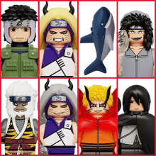 (KDL840)40pcs NEW Naruto Annie Anime Bricks Mini Action Toy Figures Building Blocks Gifts