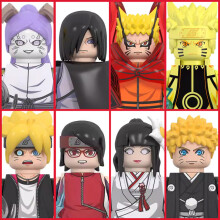 (wm6152)100 style NEW Naruto Annie Anime Bricks Mini Action Toy Figures Building Blocks Gifts