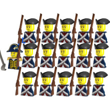 (PG993-1P PG994-15P)MOC Medieval Building Blocks Children's Toy Napoleon War Figures Military Leaders