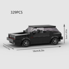 (M10431 no box)MOC Explorer Police Vehicle Racing Sports City Speed Car Racer SUV Building Blocks Brick