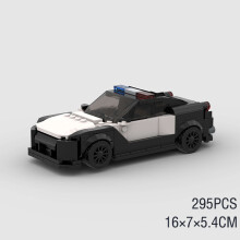 (M10281 no box)City Police Cars Victoria MOC Vehicle SWAT Patrol M5 M8 Speed Building Blocks Sets Racing