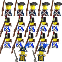 (PG991-994)MOC Medieval Building Blocks Children's Toy Napoleon War Figures Military Leaders Soldiers