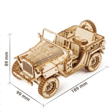 (MW-187)OUZEY 27 Set 3D Wooden Car Puzzle Collection, DIY Assembly Model Kits for All Ages Cool Desktop