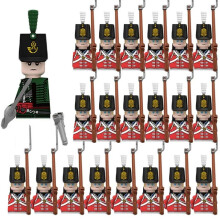 (N016-1P N036-20P)MOC Medieval Building Blocks Children's Toy Napoleon War Figures Military Leaders