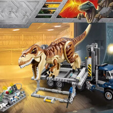 (638PCS 3 Minifigures,No Box)Compatible MOC Sets Dinosaur Series Building Blocks 76966 Dinosaur Missions: