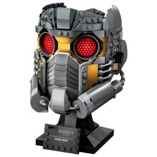 (99021,No Box)Venom Building Blocks Darth Vader Head Assembly 3D Model Mini Brick Toy For Christmas