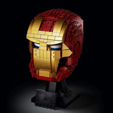 (99027,No Box)Venom Building Blocks Darth Vader Head Assembly 3D Model Mini Brick Toy For Christmas