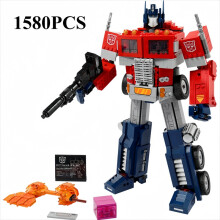 (No Box)1508PCS Transformation Robot Car Toys Prime Building Blocks Truck Autobot Deformation Movies