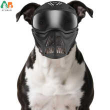(zwart) Hondenbril voor grote rassen, UV-bescherming, volledig gezichtsmasker voor honden, winddicht,