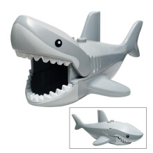 (SHARK)Animal shark Woolly mammoth saber-toothed tiger elk boar sheep bear horse Compatible with small