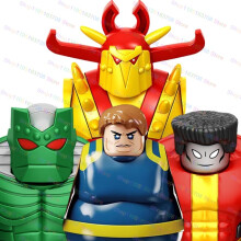 (RT8001)Anime Cartoon Movie Assembly Dr Dora Building Blocks Action Figures Dolls Jigsaw Educational