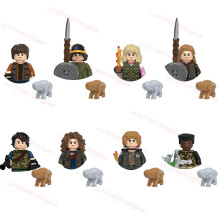 (8pcs a set)NEW 8pcs/set Stranger Demogorgon Buliding Blocks Anime Dustin Action Figure Robin Bricks