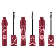 essence | Lash Princess False Lash Effect Mascara Burgundy | Volumizing & Lengthening Mascara with Conic Fiber Brush |  Color: Burgundy  (Pack of 3)