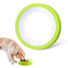 (B Groen) Voerbak voor honden met langzame voeding, leuk, antislip, voorkomt dat honden hun voer naar