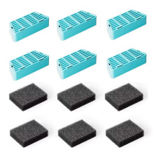 (Slechts 6 filters) Automatische draadloze drinkfontein voor katten, geschikt voor honden en katten,