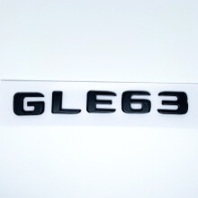 (γυαλιστερό μαύρο GLE63) Γράμματα GLE43 GLE53 GLE63 GLE63S V8 Biturbo 4matic+ Έμβλημα για το πίσω μέρος