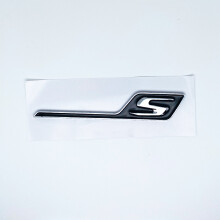(Czarno-srebrny) Litery GLE43 GLE53 GLE63 GLE63S V8 Biturbo 4matic+ Emblemat na bok bagażnika samochodu