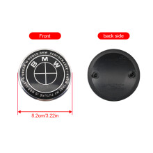 (1 szt. 82 mm, Thunder All Black) 1/4/7 szt. Osłona piasty koła samochodowego Naklejka na środek kierownicy