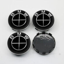 (4 szt. 56 mm kołpak, BMW All Black) 1/4/7 szt. 82 mm 74 mm 45 mm osłona piasty koła przedniego tylnego
