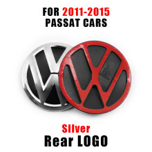 (Srebrny tył, Passat 11-2015) 1 szt. 150 mm 100 mm logo samochodu na przednią maskę, tylną klapę bagażnika