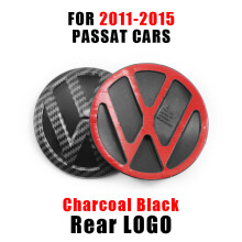 (Włókno węglowe tył, Passat 11-2015) 1 szt. 150 mm 100 mm logo samochodu przód maska maska tył bagażnik