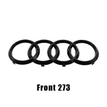 (Glanzend zwart 273 mm)Glanzend zwart 273 mm 192 mm Auto Styling Motorkap Voorklep Grille Achterklep