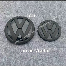 (matzwart) 2 stuks No Acc vervangende badge voor Arteon 2017 2018 2019 auto: voorklepgrille, achterklep