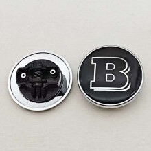(Brabus 57mm)57mm Car Front Star Hood Emblem Cover Bdage Bonnet Logo Mercedes Benz W203 W204 W212 W213