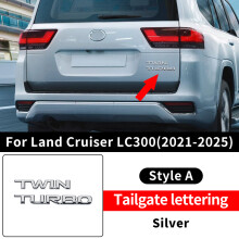 (A Style Silver,China Mainland)For 2025 Toyota Land Cruiser 300 Exterior Car Decoration Accessories