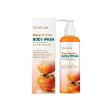 OceAura Persimmon Body Wash Gentle Cleansing & Hydrating for Skin