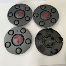 (paint spraying Red,China Mainland)4pcs Wheel Center Hubcaps For Tesla 2024 Model 3 Highland Wheel Cap