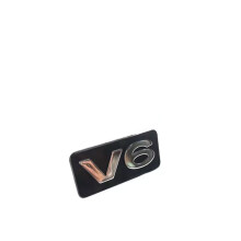 (V6)Top Quality Car Engine Cover Badge Emblem for Mercedes-Benz V6 V8 S350 R350 ML350 GL450 ML500 S500
