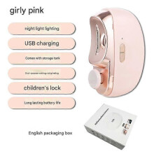 Electric Automatic Nail Clipper with File Comfort Grip Automatic Manicure Machine for Adults Teens Kids
