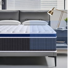SEZMOONSI King Size Mattress 5FT Orthopedic King Bed Mattresses with Breathable Soft Fabric, 150x200x27cm